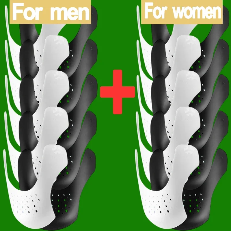 Sneaker Care Crease Protector - 10Pairs Shoe Anti Crease Protector for