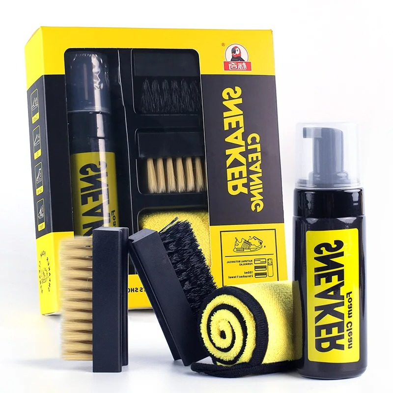 Sneaker Shoe Care Kit - 150ML Water-Free Foam Sneakers Cleaner Kit
