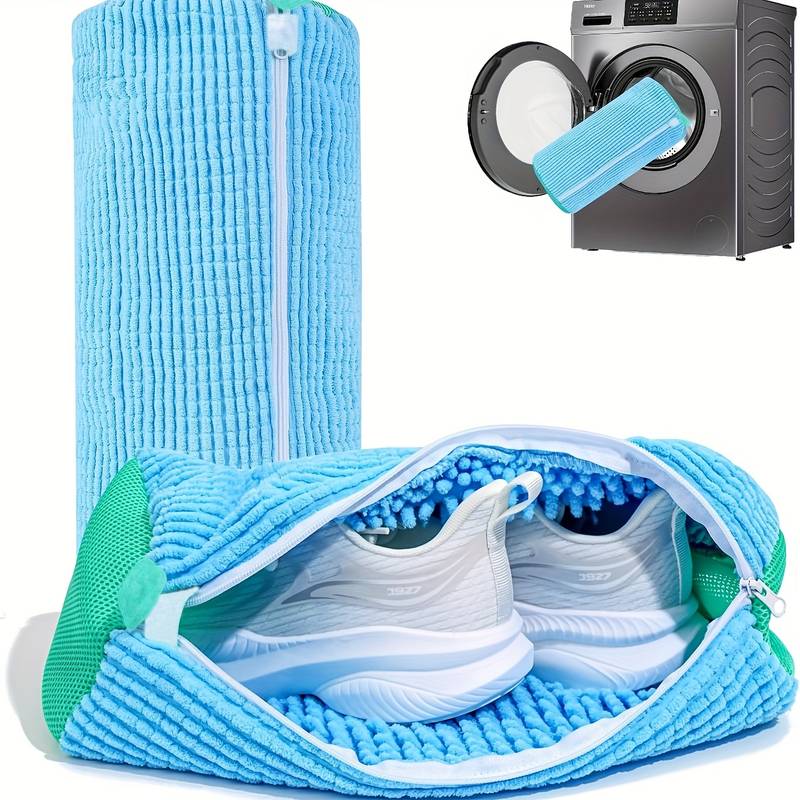 Sneaker Cleaner - Durable zipper shoe wash bag, designed
