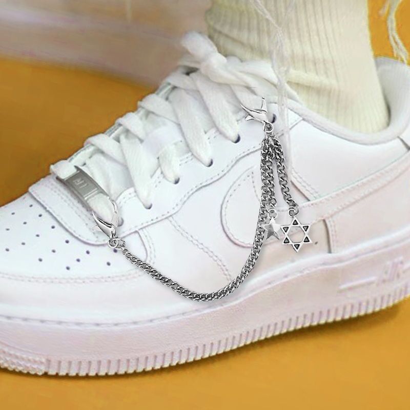 1pcs chain canvas sneakers sho - Sneaker Case のレビューと価格