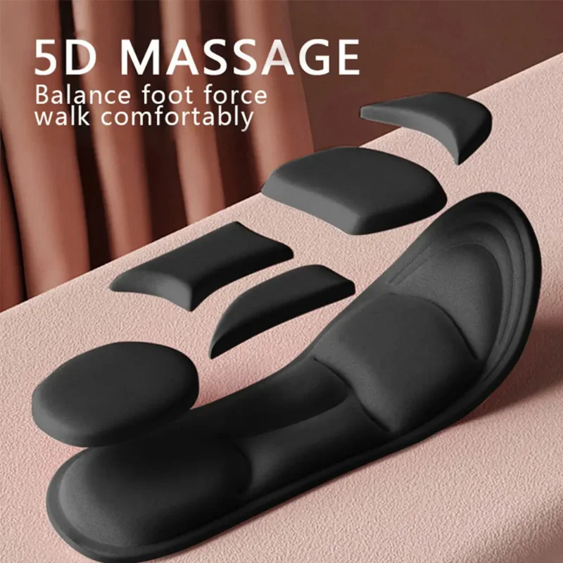 4PCS 5D Massage Memory Foam In - Insole Memory Foam のレビューと価格