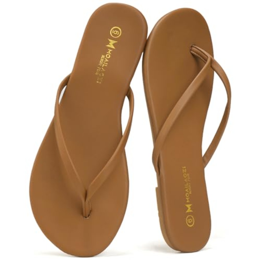 Flip Flops for Women With Memo - Insole Memory Foam のレビューと価格