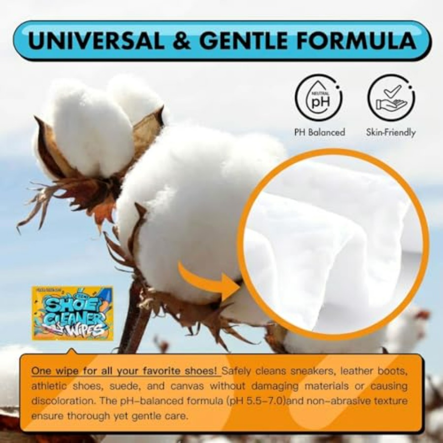 Shoe Cleaner Wipes, Shoe Clean - Sneaker Cleaner のレビューと価格