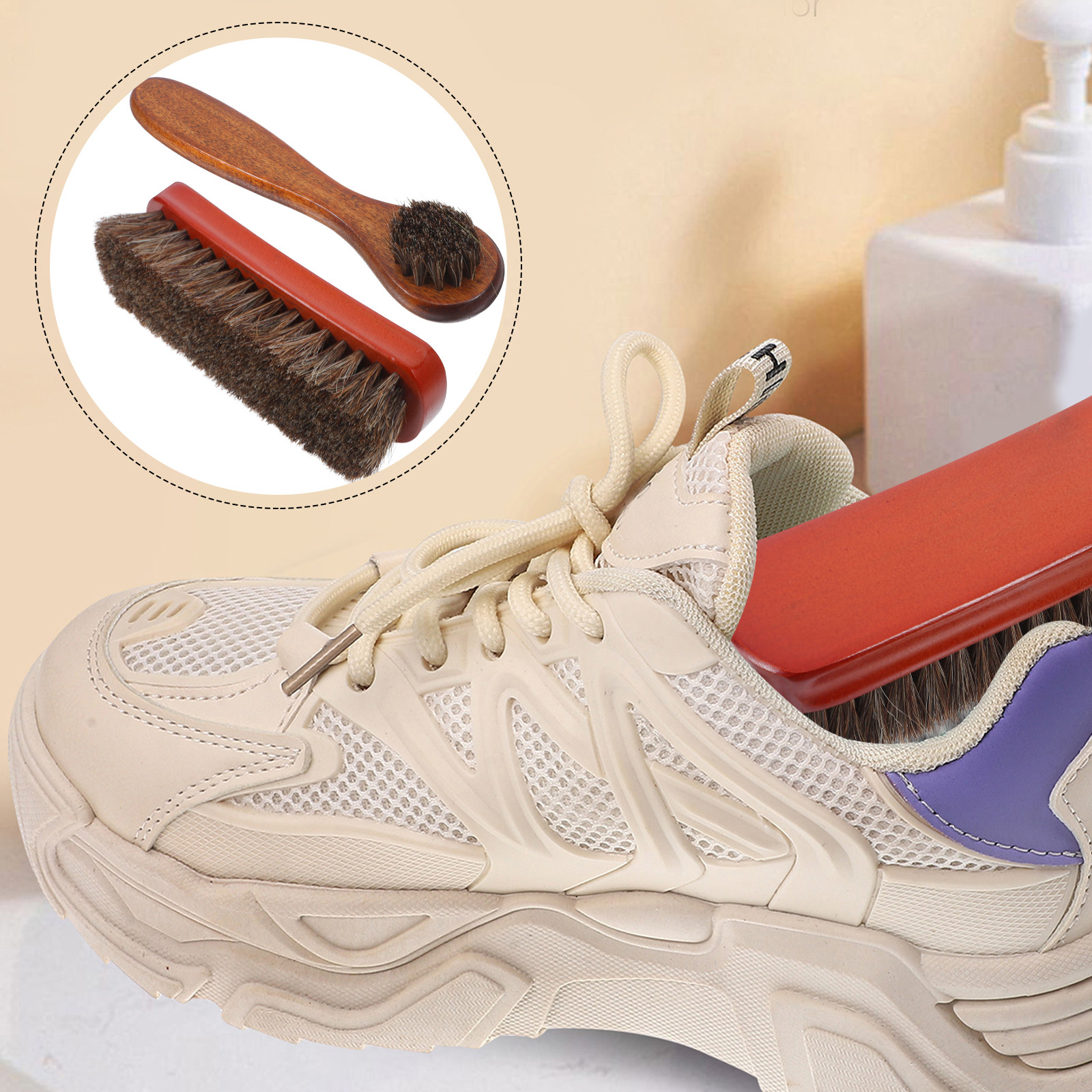 1Set Suede Shoe Brush Dense So - Sneaker Care Suede のレビューと価格