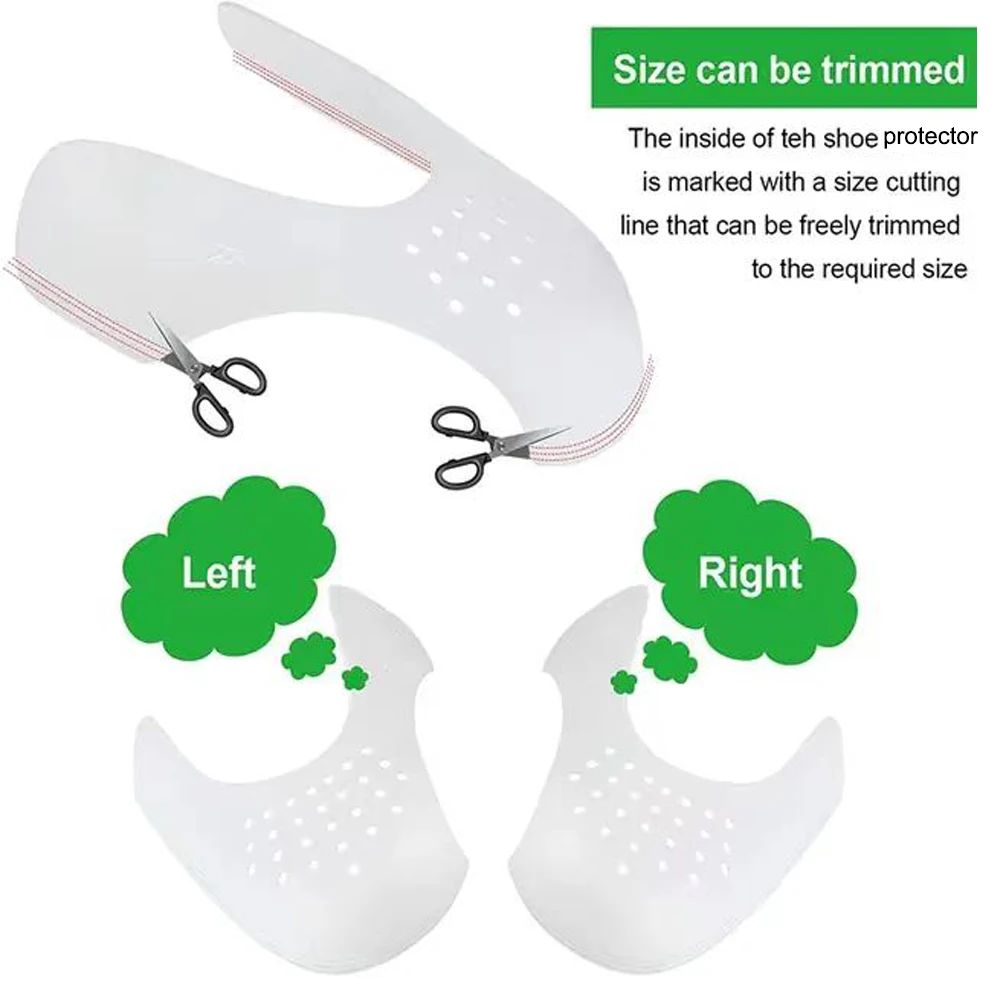 5Pairs Sneakers Protector Shoe - Sneaker Care Crease Protector のレビューと価格