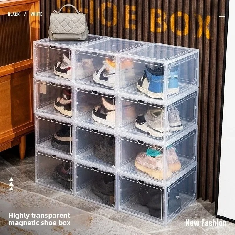 Clear Acrylic Shoe Storage Box - Sneaker Case のレビューと価格
