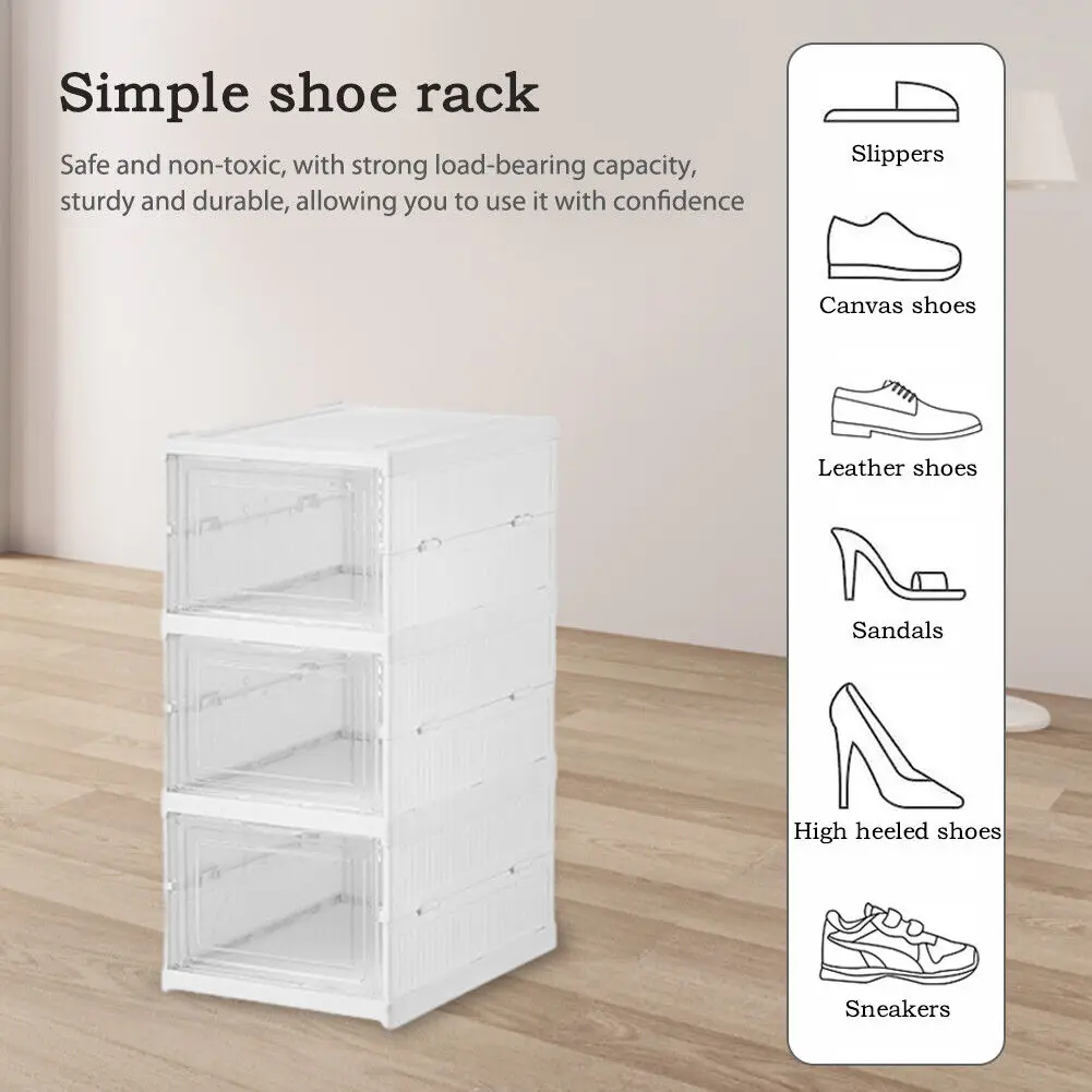 3/6 Layers Foldable Shoes Stor - Sneaker Case のレビューと価格