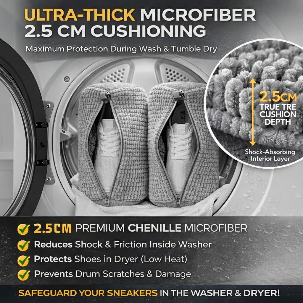 2PCS Shoe Washing Machine Bag  - Sneaker Cleaner のレビューと価格