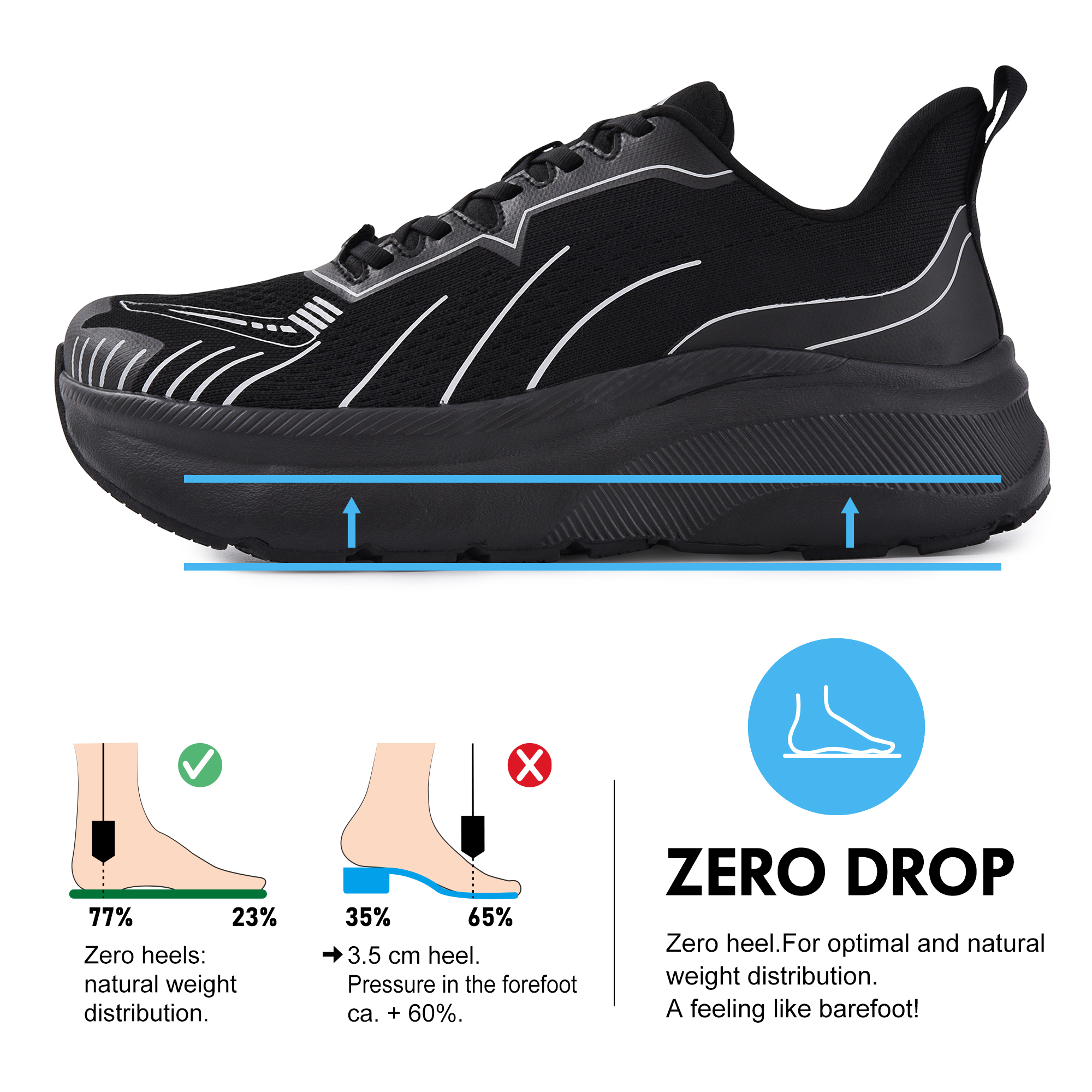 Men's Wide Toe Box Slip-On Sne - Sneaker Case のレビューと価格