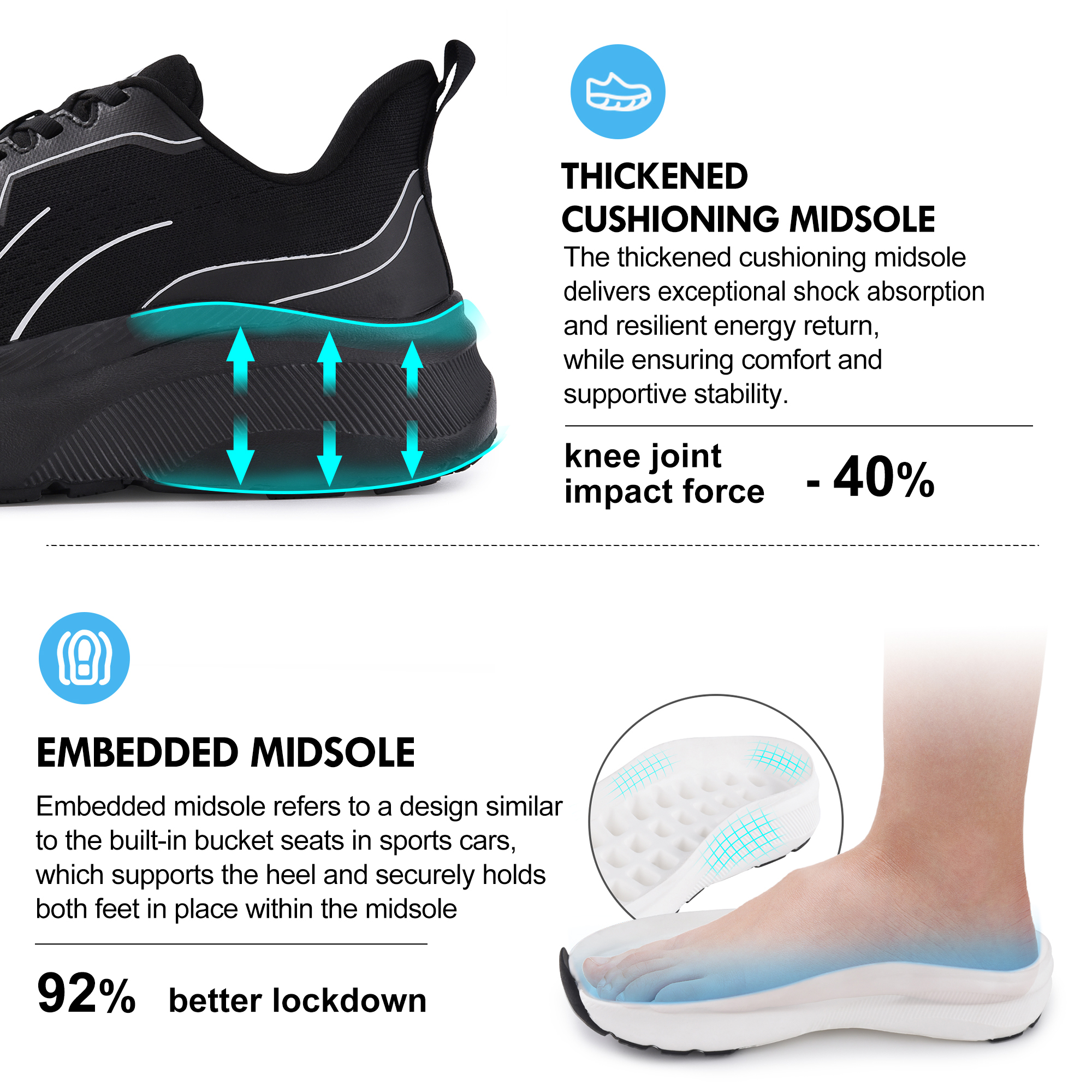 Men's Wide Toe Box Slip-On Sne - Sneaker Case のレビューと価格