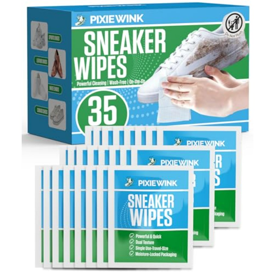 Sneaker Cleaning Wipes, Dual-S - Sneaker Cleaner のレビューと価格