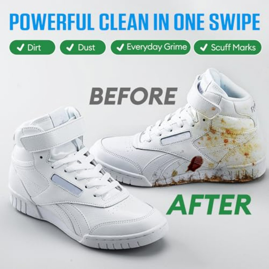Sneaker Cleaning Wipes, Dual-S - Sneaker Cleaner のレビューと価格