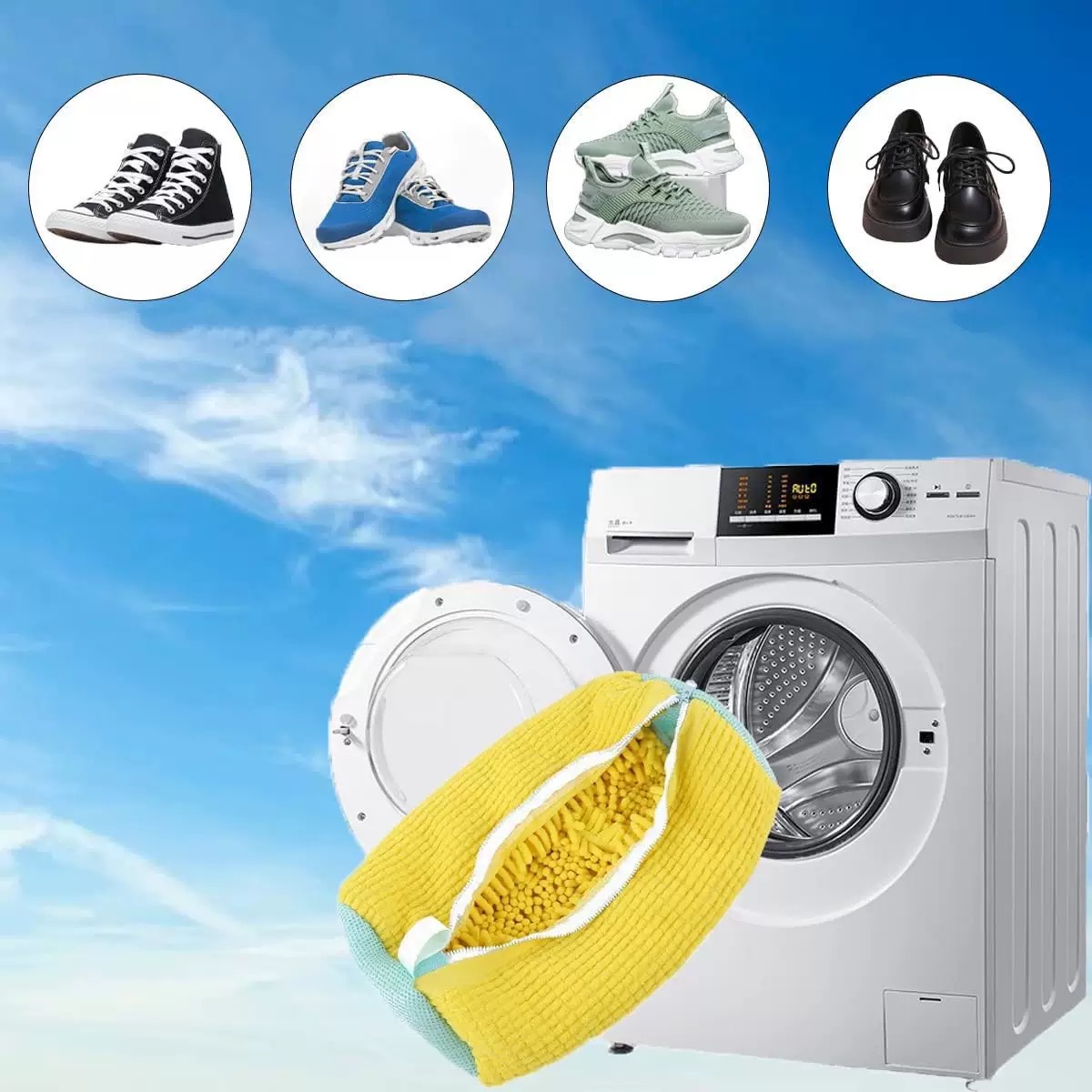 Durable zipper shoe wash bag,  - Sneaker Cleaner のレビューと価格