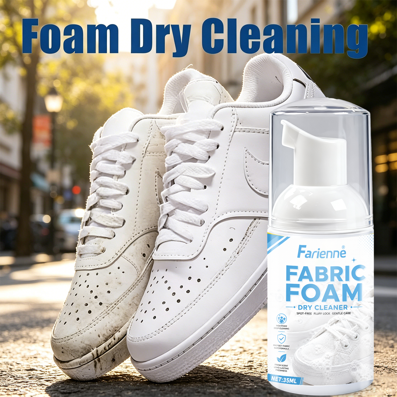 Farienne Fabric Foam Dry Clean - Sneaker Cleaner のレビューと価格