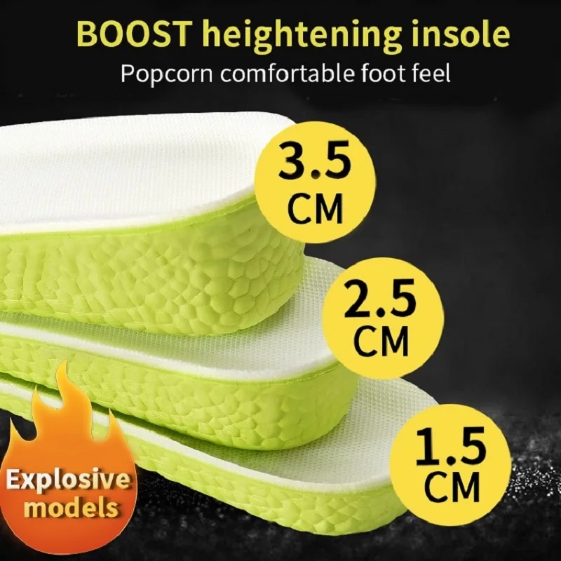 1 Pair Invisible Increase Inso - Insole Memory Foam のレビューと価格