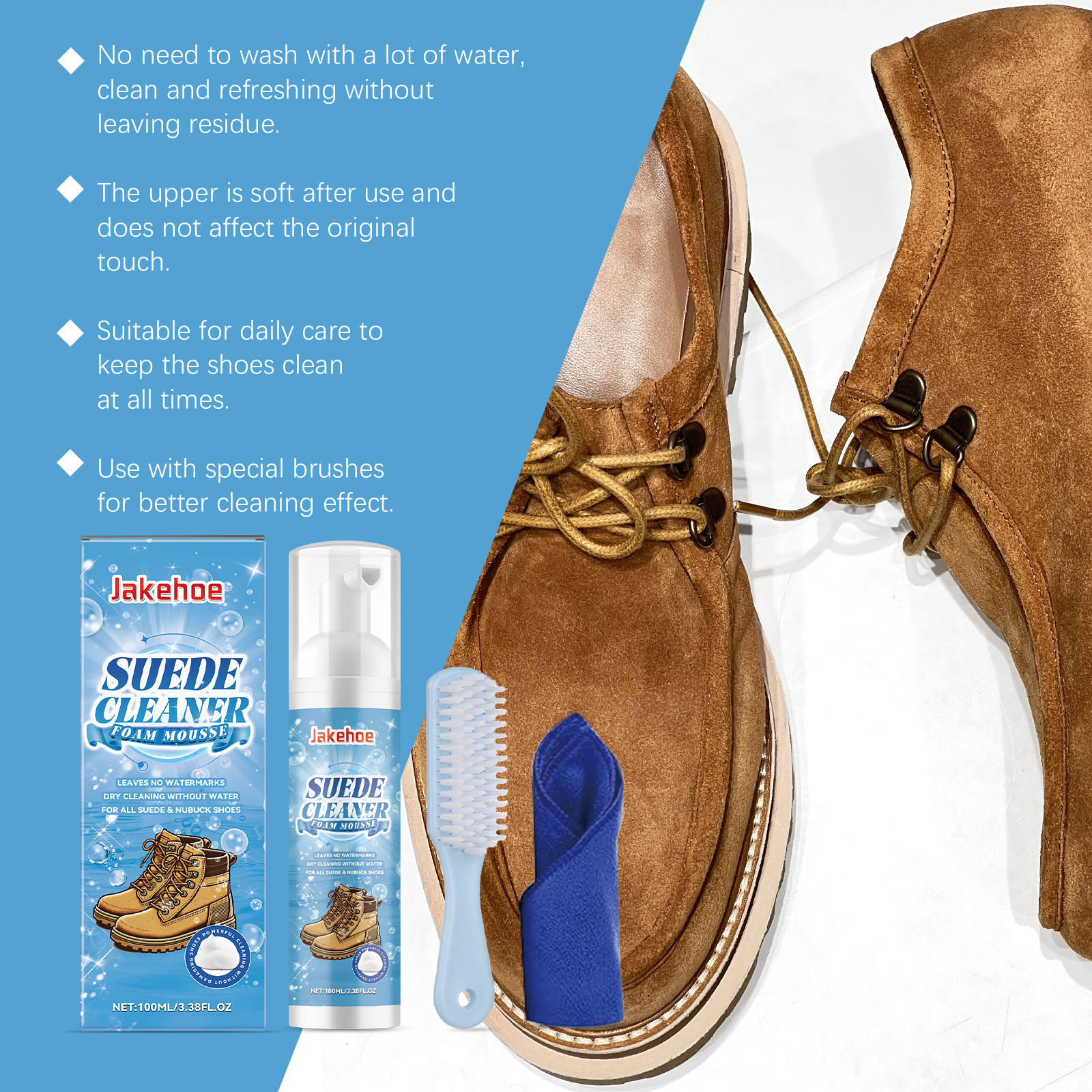 Suede Cleaner Kit Leather Velv - Sneaker Care Suede のレビューと価格