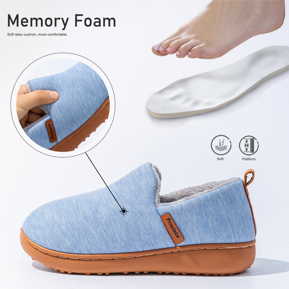 Pmoiste Soft House Boots Slipp - Insole Memory Foam のレビューと価格