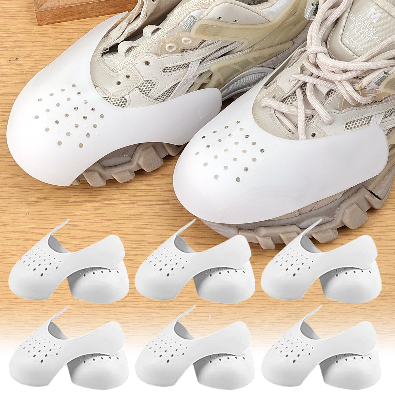 10Pcs Protector Shoe Head Stre - Sneaker Shoe Care Kit のレビューと価格